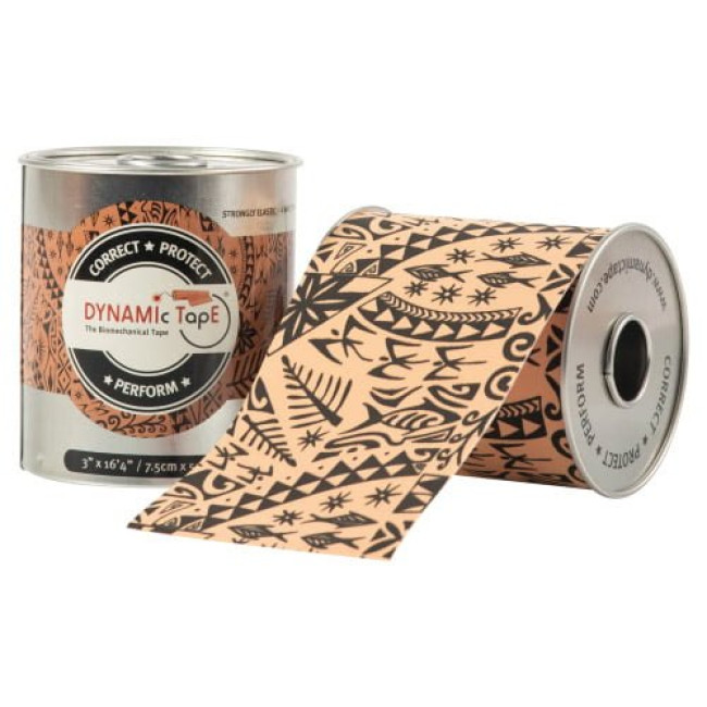 DYNAMIC TAPE BLACK TATTOO 7.5cm x 5m