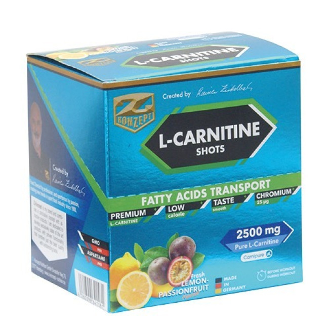 L-CARNITINA FORTE 2500MG + CROM SHOT - Z-KONZEPT