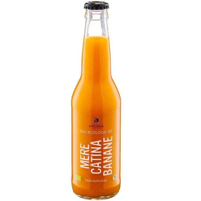 Suc de Măr, Cătină și Banane 330ml ECO (RO-ECO-029)