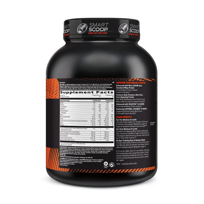 Gnc Amp Wheybolic Ripped, Proteina Din Zer, Cu Aroma De Capsuni, 1166 G