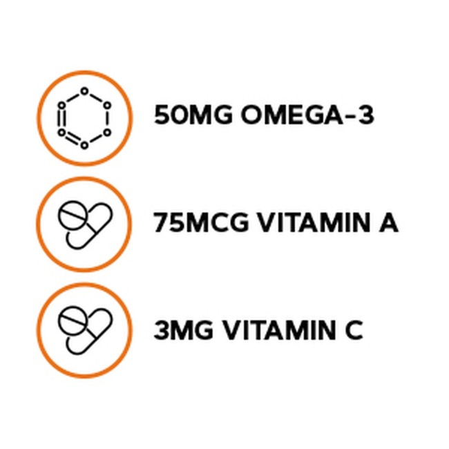 Gnc Milestones Kids Gummy Dha, Acizi Grasi Omega-3 Pentru Copii 2-12 Ani, Cu Aroma Naturala De Zmeura Si Lamaie, 120 Jeleuri