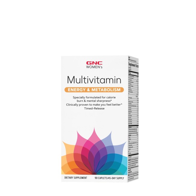 Gnc Women's Ultra Mega Energy & Metabolism, Complex De Multivitamine Pentru Femei, 90 Tb