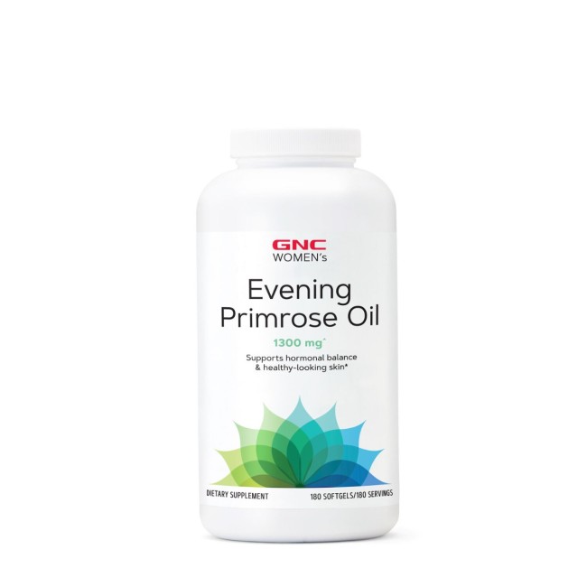 Gnc Women`s Evening Primrose Oil 1300 Mg, Ulei De Luminita Noptii, 180 Cps