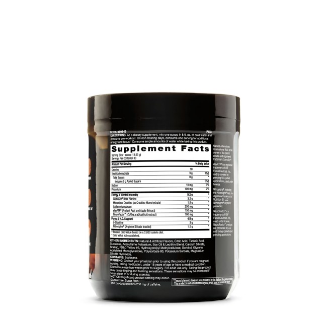 Gnc Beyond Raw Lit  Pre Workout Cu Aroma De Portocale Si Mango, 406,5 G