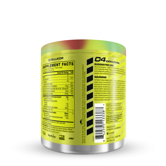 Cellucor C4 Original, Pre-workout Cu Aroma De Pepene, 267 G