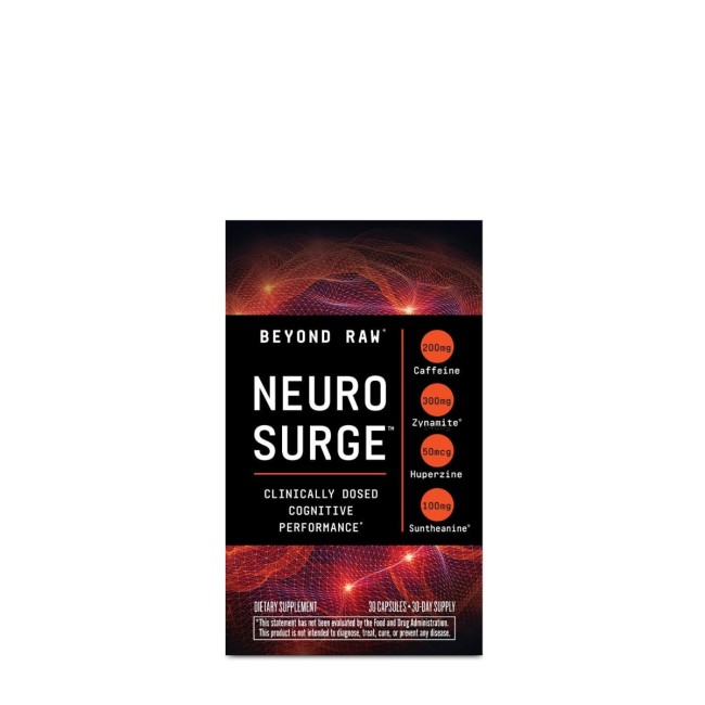 Gnc Beyond Raw Neuro Surge, Formula Nootropica Pentru Performanta Cognitiva, 30 Cps