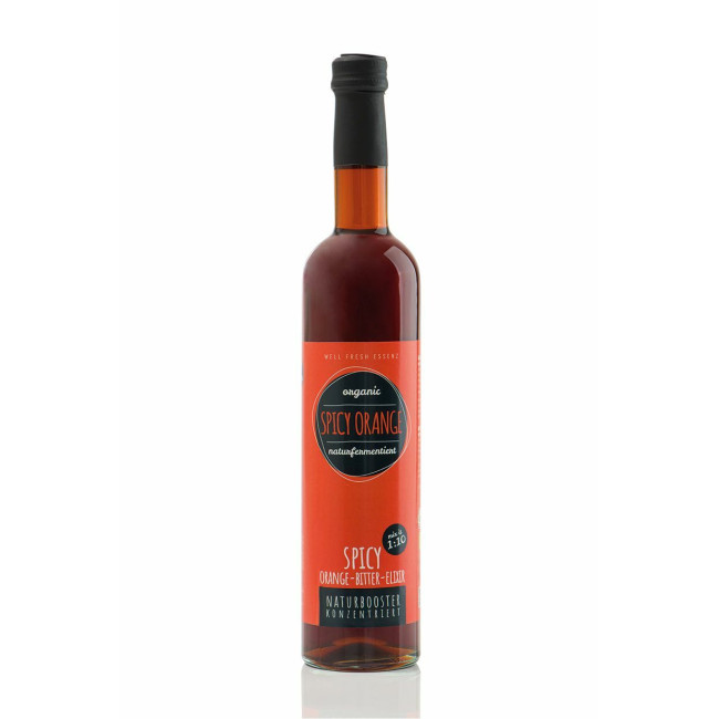 Elixir de portocala, picant, bio, 500ml, Retter
