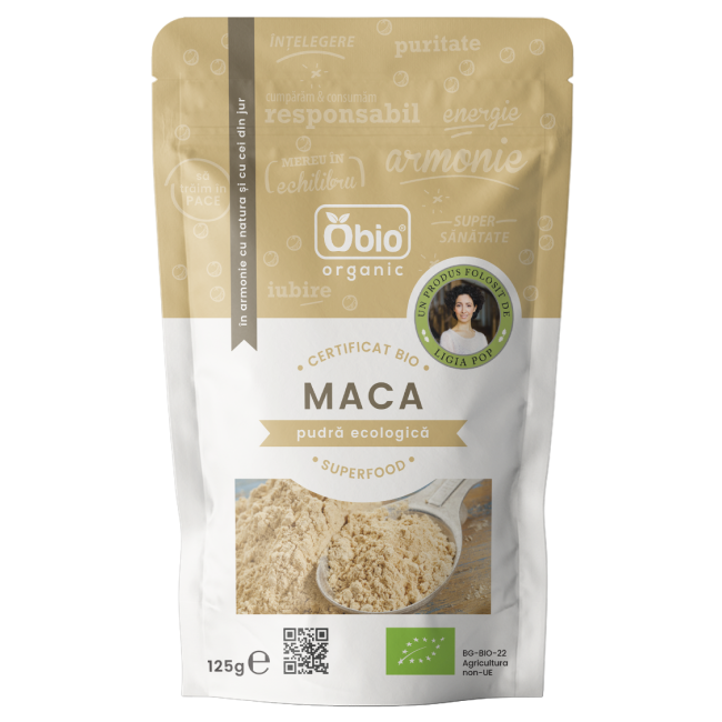 Maca pudra eco 125g OBIO