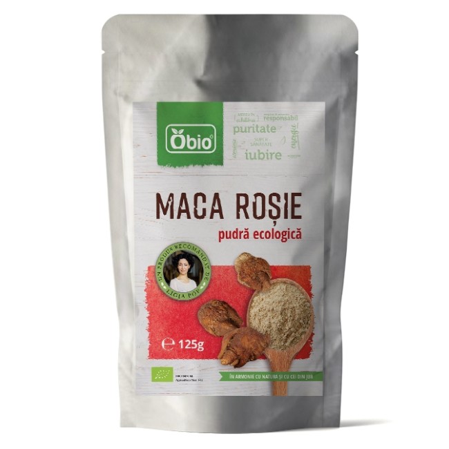 Maca rosie pudra eco 125g OBIO