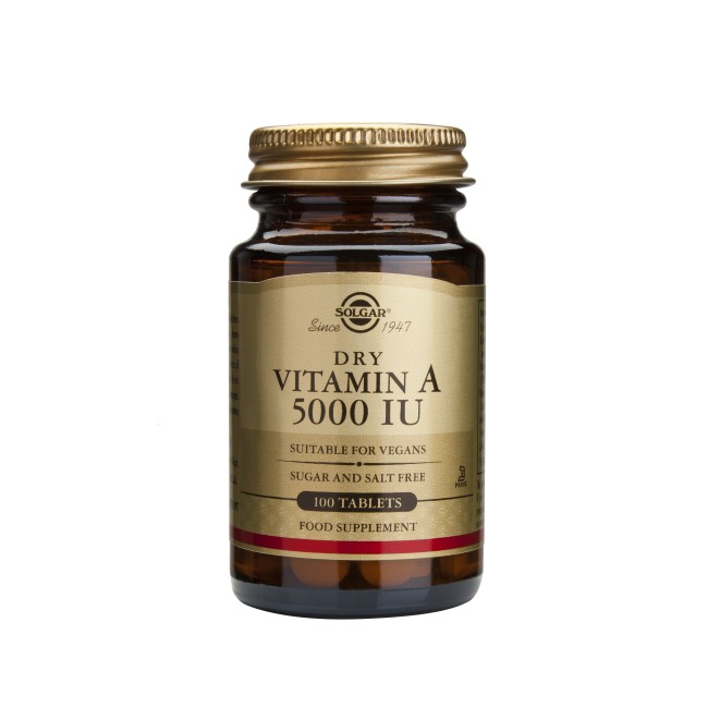 Vitamin A 5000IU 100 tablete