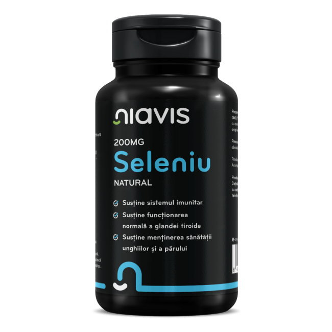 SELENIU NATURAL 200mcg 60CPS