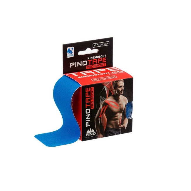 Banda Kinesio PINOTAPE® Sport PRE-CUT - Albastru