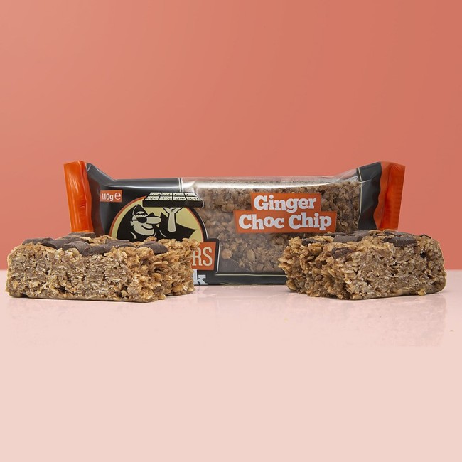 Baton energizant FlapJack - 110g Ginger Choc Chip