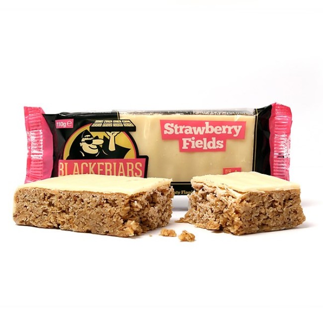 Baton energizant FlapJack - 110g Strawberry Fields