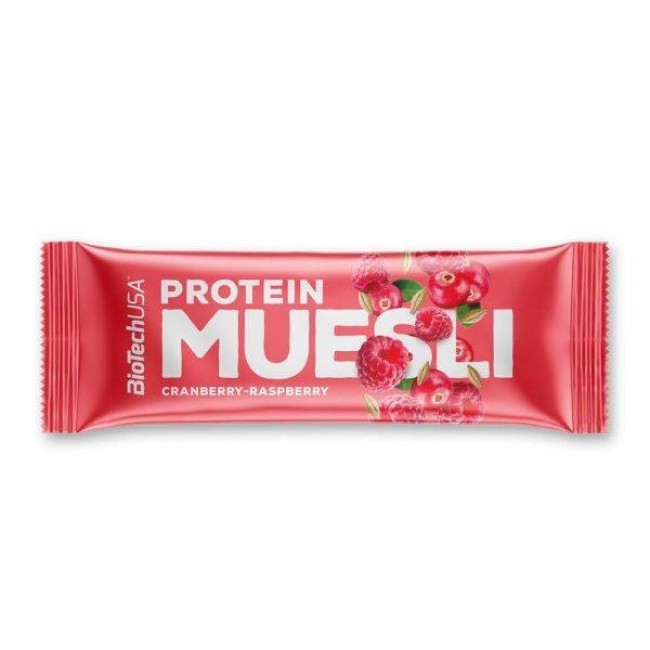 Baton Protein Muesli 30g - Cranberry and Raspberry Biotech