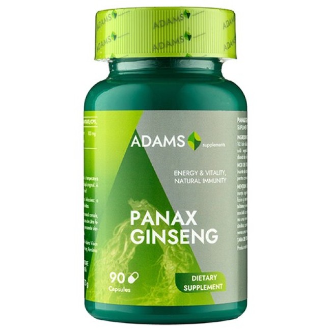 Panax Ginseng 1000mg 90cps, Adams