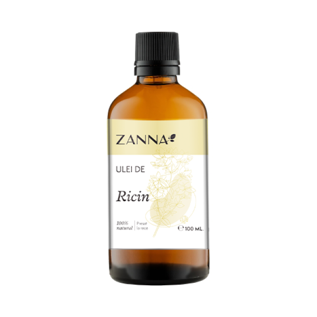 Ulei de Ricin, 100ml, Zanna