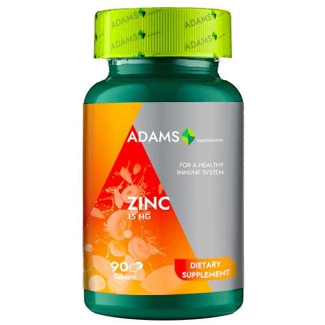 Zinc 15mg 90tab, Adams